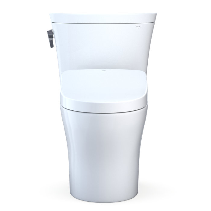 TOTO Aquia® DualFlush Elongated TwoPiece Toilet with Tornado Flush